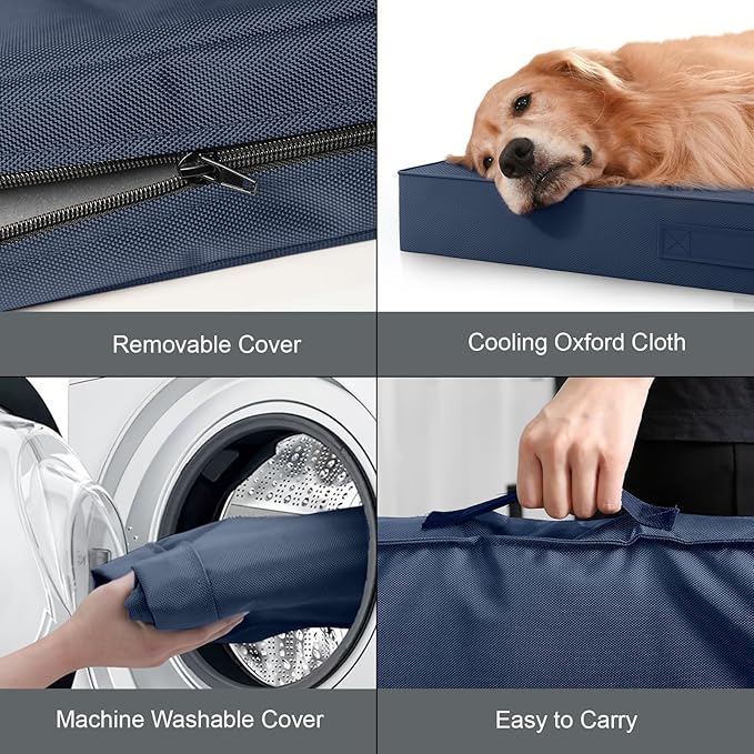 Large Outdoor All Weather Dog Bed, Waterproof Dog Bed - Image 6