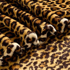 Bnuitland Leopard Print Flannel Twin Size Blanket - Image 8