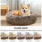 JOLLYVOGUE Calming Dog Bed Medium Size Dog, Anti-Anxiety Donut Medium Pet Bed - Image 6