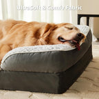 Orthopedic Dog Bed for Extra Large Dogs, Egg Crate Foam Bed for Extra Large Dogs - Image 2
