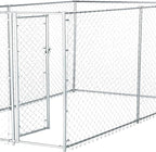 Lucky Dog Heavy Duty Outdoor Galvanized Chain Link Dog Kennel Enclosure - Image 8