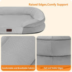 Dwanton Orthopedic Dog Bed for Large Dogs - Image 5