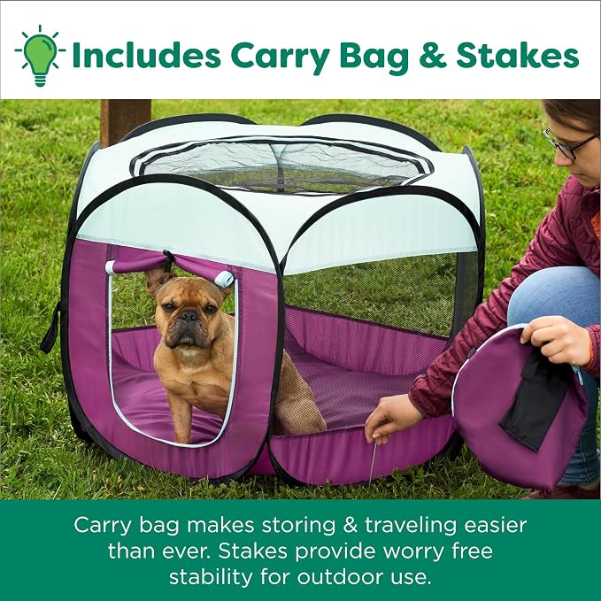 Furhaven Portable Pet Playpen for Dogs & Cats, Extra Large Indoor Kitten Playpen - Image 5