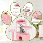 54 Inches Cat Tree Tower Condo, Cat Tower - Image 4