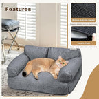 Large Cat Beds for Indoor Cats, Dog Couch Bed, Cute Cat Couch Sofas for Less - Image 5