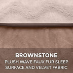 Furhaven Memory Foam Dog Bed for Medium/Small Dogs w/ Removable Bolsters & - Image 6