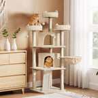 Yaheetech 68.5in Cat Tree Multi-Level Cat Tower - Image 3