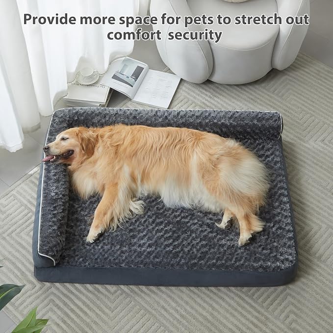 BFPETHOME Orthopedic Dog Beds for Large Dogs-Waterproof Sofa Dog Bed - Image 7