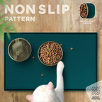 Dog Food Mat - 28x18 Raised Edges Dogs Mat - Image 4