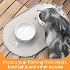 KPWACD Dog Food Mat Anti-Slip Bowl Mats - Image 8