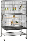 Yaheetech 52-inch Wrought Steel Standing Large Flight King Bird Cage by Yaheetech