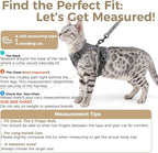 Cat Harness and Leash Set Escape Proof Tactical Extra Large Kitten Harness - Image 2