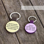 Silent Silicone Dog Tags, Custom Engraved Pet ID Tags - Image 4