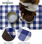 CROXTON & CO. Non-Slip Faux Leather Pet Feeding Mat - Image 5