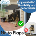 Plexidor Performance Pet Doors Universal Pet Door Awning - Image 5