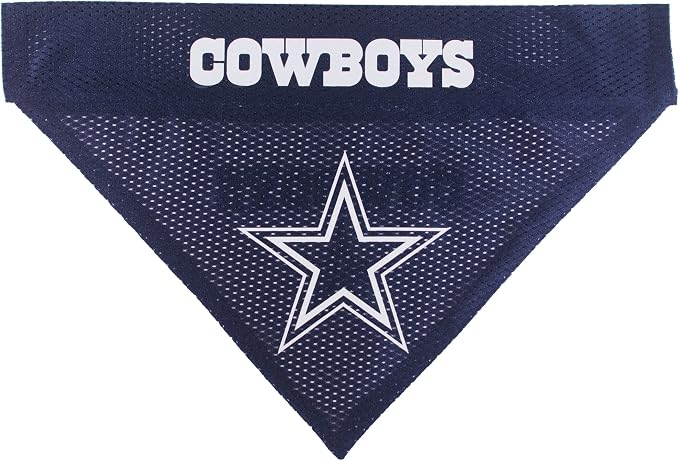 Pets First NFL Dallas Cowboys Reversible Bandana Size XX-Large - Image 2