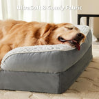 Orthopedic Dog Bed for Extra Large Dogs, Egg Crate Foam Bed for Extra Large Dogs - Image 2