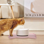 Coomazy Cat Food & Water Mat, Thicker Non-Slip Silicone Mat - Image 7