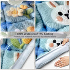 Twin Mattress Protector Waterproof, Fitted Sheet Style Breathable Mattress Cover - Image 2