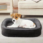 Orthopedic Dog Bed for Small Dogs Breeds, High Density Egg Crate Foam Dog Sofa - Image 8