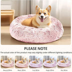 JOLLYVOGUE Calming Dog Bed Medium Size Dog, Anti-Anxiety Donut Medium Pet Bed - Image 6