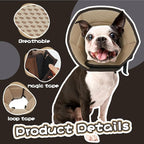 Dog Cone Collar Soft Cone for Medium Dogs After Surgery Adjustable Elizabethan - Image 4