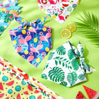 Chunful 100 Pieces Dog Bandanas Bulk Summer Pet Bandanas Pack Triangle Scarf - Image 4