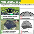 Cat Tents for Outside, Foldable Pet Playpen - Image 5