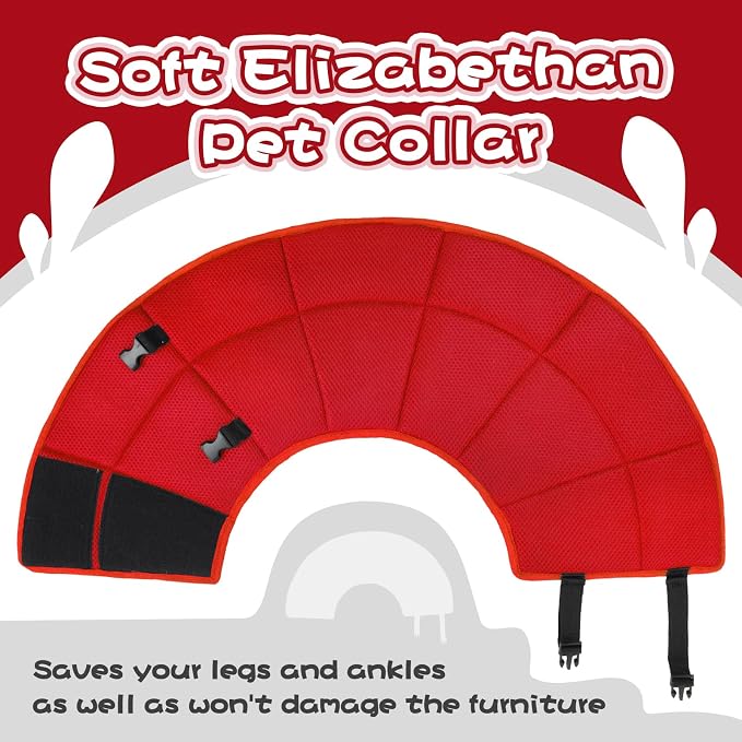 Dog Cone for Large Dogs After Surgery, Soft Dog Cone Collar for Dogs to Stop - Image 7