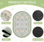 Bienbee Cat Litter Mat, Urine and Water Proof, Bean-Green L - Image 3