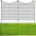 5 Panels No Dig Dog Fence Outdoor by OutdoorFence