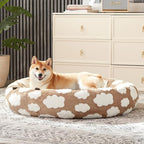 JOEJOY Donut Cat Beds for Indoor Cats, Round Calming Small Dog Bed - Image 6
