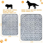 LOKOZ 2 Pack Dog Blanket for Small Medium Dogs, Soft Washable Fleece Pet - Image 3
