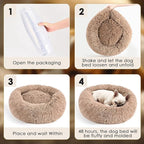 Extra Large Dog Beds, 36 Inch Human Dog Anxiety Relief Comfort Bed, - Image 6