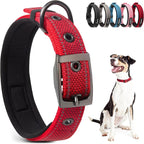 PetiFine Dog Collar for Large Dogs, Neoprene Padded and Adjustable, Reflective by PetiFine