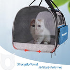 BurgeonNest Cat Carrier for Large Cats 20 lbs, Soft-Sided Pet Carrier for Small - Image 5