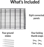 MidWest Homes for Pets Folding Metal Dog Exercise Pen, Indoor/Outdoor Playpen - Image 5