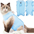 Recovery Suit for Cats After Surgery Soft Breathable Pet Bodysuit E-Collar & by Hpetppy
