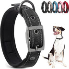 PetiFine Dog Collars for Medium Dogs, Neoprene Padded and Adjustable, by PetiFine