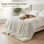 PJYuCien Dog Blankets for Large Dogs Washable - Image 3