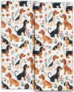 Cute Dachshund Hand Towels by amepay