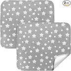 Waterproof Bed Pads Washable, Absorbent Chuck Pads by Moonsea