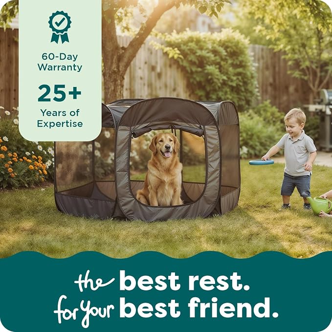 FurHaven Portable Pet Playpen for Dogs & Cats, Extra Large Indoor Kitten Playpen - Image 9