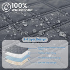 Waterproof Couch Covers for Pets, Waterproof Dog Bed Cover, Anti-Slip Soft Dog - Image 2