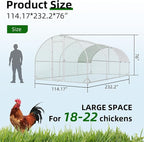 4ever2buy Large Metal Chicken Coop - Image 2