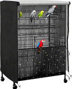 Universal Bird Cage Cover, Pet Cage Cover, 100% Shading Oxford Cloth by MIEUXLLEY