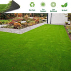 Artificial Grass Rug Outdoor Indoor 7FTX45FT Fake Grass Carpet Green Synthetic - Image 7