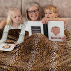 Bnuitland Leopard Print Fleece Flannel Twin Size Blanket, Super Soft 300 GSM - Image 3