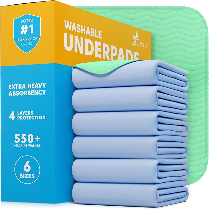 GREEN LIFESTYLE® Washable Underpads - Image 8