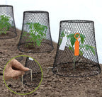 10 Pcs Chicken Wire Cloche Plant Covers Garden Netting Metal Heavy Duty Plant - Image 7